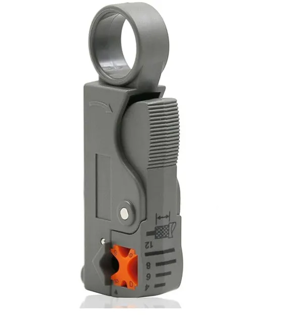 1PC_Stainless_Steel_Stripping_Pliers_Decru-station_Wire_Cable_Tools_Stripper_Round_Nose_German_Insulated_Electrical_Straight
