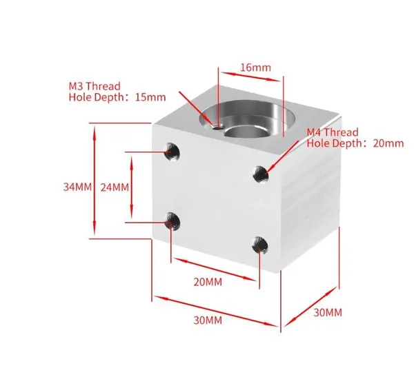 T8_Screw_Nut_Conversion_Seat_3D_Printers_Parts_T8_Trapezoidal_Nuts_Lead_Screw_Housing_Mounting_Bracket_Aluminium_Block_-_Groove_silver