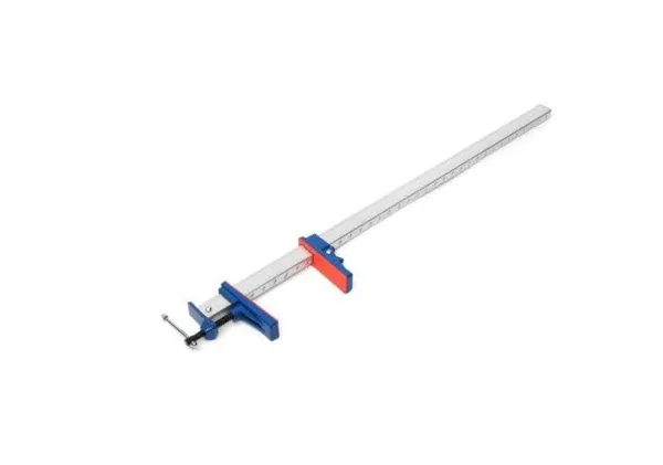 24_Inch_Aluminum_F-Clamp_Bar_Heavy_Duty_Holder_Grip_Release_Parallel_Adjustable_Woodworking_Tool
