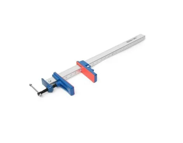 24_Inch_Aluminum_F-Clamp_Bar_Heavy_Duty_Holder_Grip_Release_Parallel_Adjustable_Woodworking_Tool
