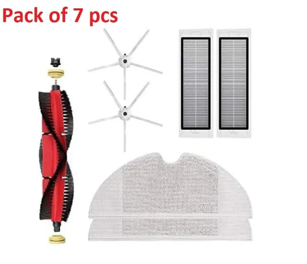 7Pcs_Vacuum_Accessories_for_Robo-Rock_S5_Max_S50_S51_S55_S6_S60_S6_Pure_S5Max_Mop_Cloth-_HE-PA_Filter-_Main_Brush_-_Side_Brush_Parts_Set