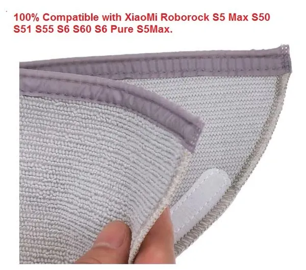 2pc_Mop_Cloth_vaccum_Accessories_for_Robo-Rock_S5_Max_S50_S51_S55_S6_S60_S6_Max