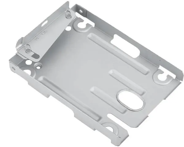 PlayStation_3_Super_Slim_Hard_Drive_Bracket,_2.5"_HDD_Mounting_Kit_for_PS3,_Iron_Black_Hard_Disk_Drive_Holder_Adapter_with_Screws