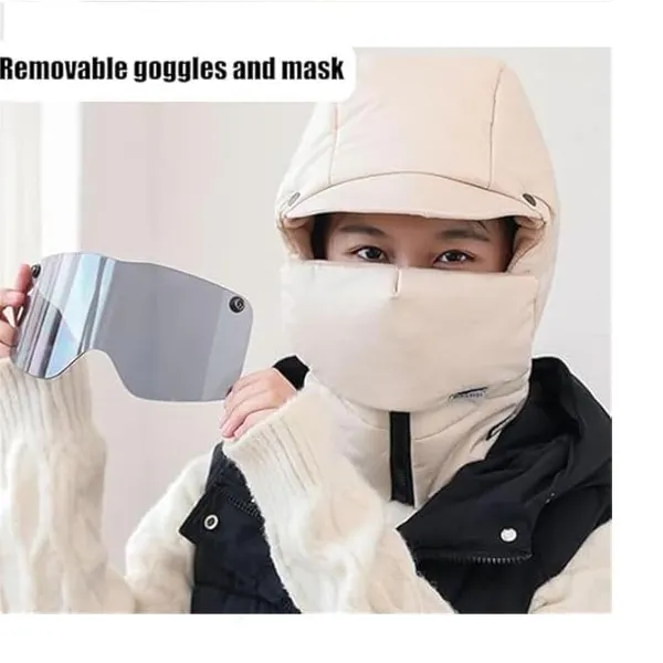 Unisex_Adjustable_Windproof_Winter_Thermal_Ski_Face_Mask_with_Glasses,_Beige_Colour,_Winter_Driving_Face_Protection