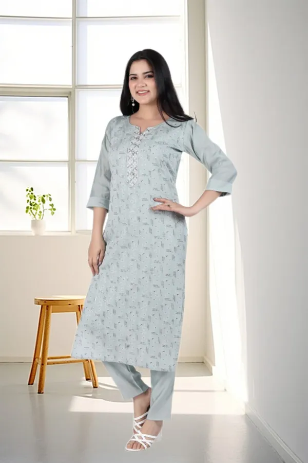 Grey_Rayon_Regular_Fit_Printed_Jaipuri_Jaipuri_Kurta_For_Women