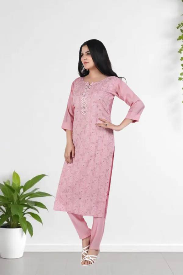 Pink_Rayon_Regular_Fit_Printed_Jaipuri_Jaipuri_Kurta_For_Women
