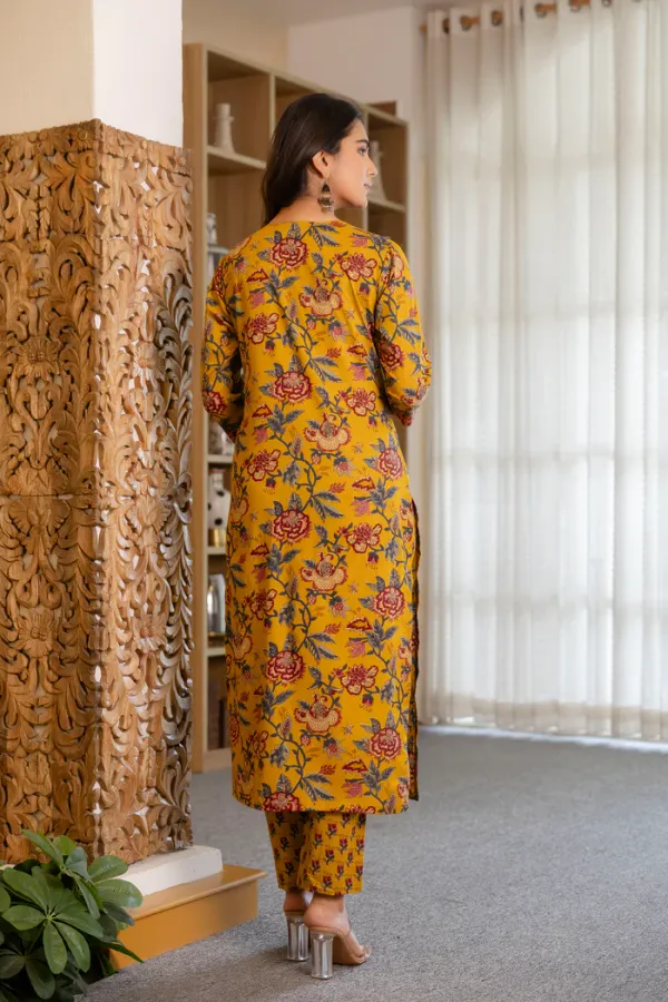 Mustard_Floral_Suit_Set_with_Mul_Dupatta