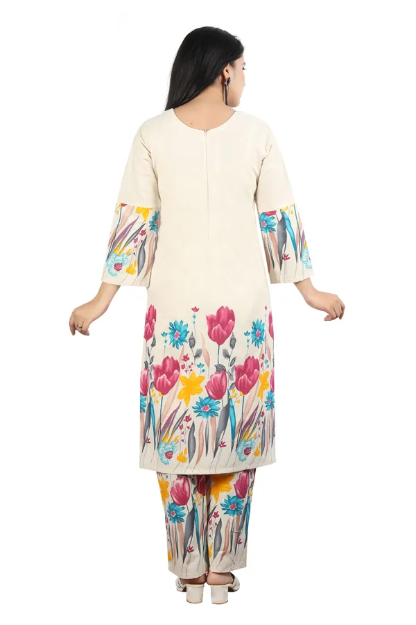 Off_White_Flex_Cotton_Printed_Jaipuri_Jaipuri_Kurta_and_Pant_Set_For_Women