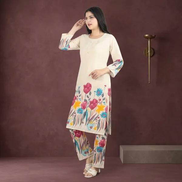 Off_White_Flex_Cotton_Printed_Jaipuri_Jaipuri_Kurta_and_Pant_Set_For_Women