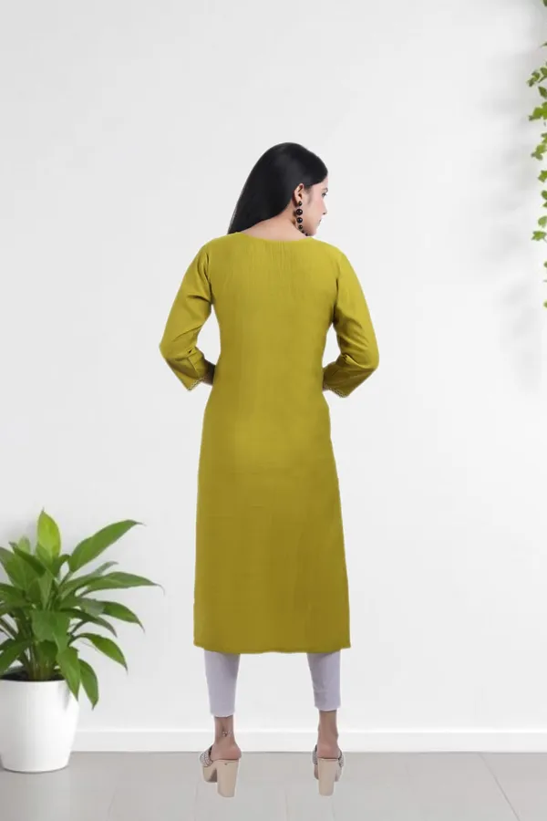 Yellow_Rayon_Embroidered_Regular_Fit_Printed_Jaipuri_Jaipuri_Kurta_For_Women