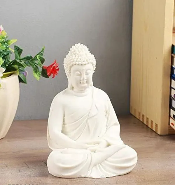 White_Polyresin_Buddha_Religious_Idol_And_Figurine_For_Home_Decor