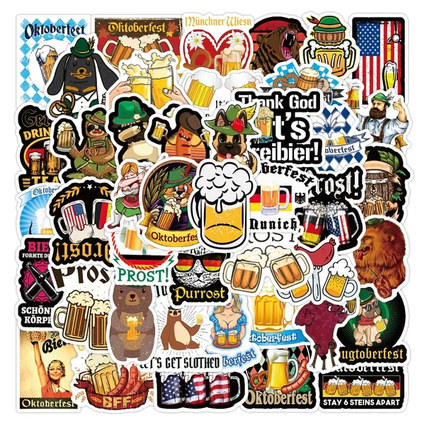 Pack_Of_50_Vinyl_Stickers_For_Laptop_Mobile_Phones_Computer_Bicycle_Bike_Luggage_Scrapbook_Guitar_Waterproof_Stickers_Beer