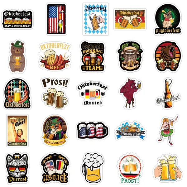 Pack_Of_50_Vinyl_Stickers_For_Laptop_Mobile_Phones_Computer_Bicycle_Bike_Luggage_Scrapbook_Guitar_Waterproof_Stickers_Beer