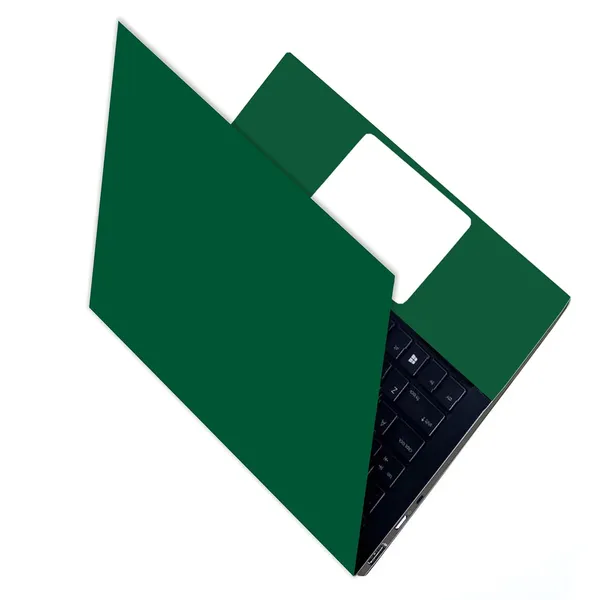 Green_Full_Laptop_Skin_Stickers_Hd_Quality_Sticker_For_Laptops_Upto_15.6_Inch