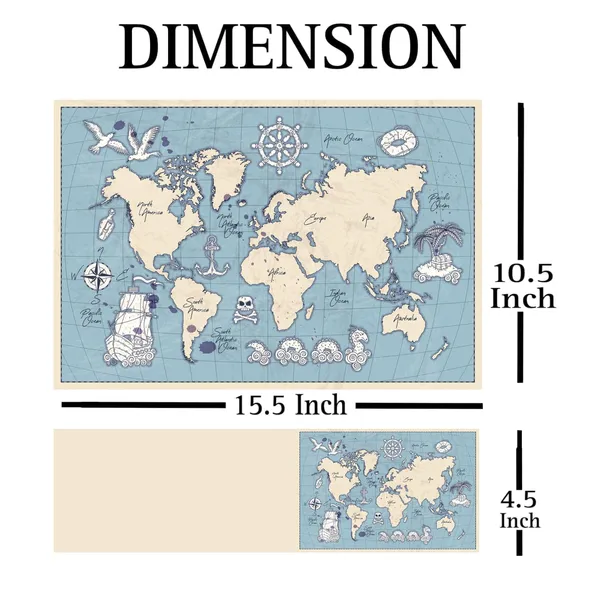 World_Map_Themed_Full_Laptop_Skin_Stickers_Hd_Quality_Sticker_For_Laptops_Upto_15.6_Inch