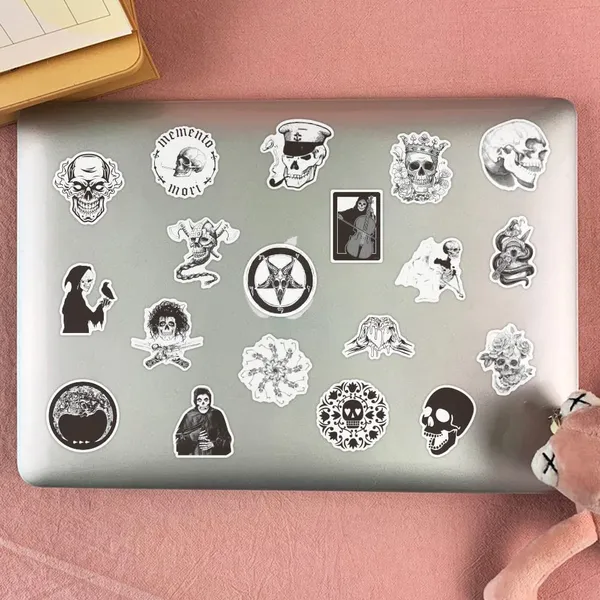 Pack_Of_50_Black_&_White_Vinyl_Stickers_For_Laptop_Mobile_Phones_Computer_Bicycle_Bike_Luggage_Scrapbook_Guitar_Waterproof_Stickers_Demon