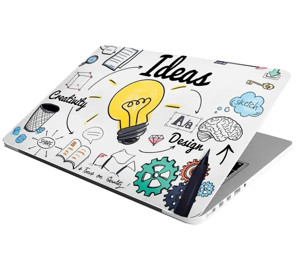 Creativity_Themed_Full_Laptop_Skin_Bubble_Free_Hd_Quality_Sticker_For_Laptops_Upto_15.6_Inch_Compatible_With