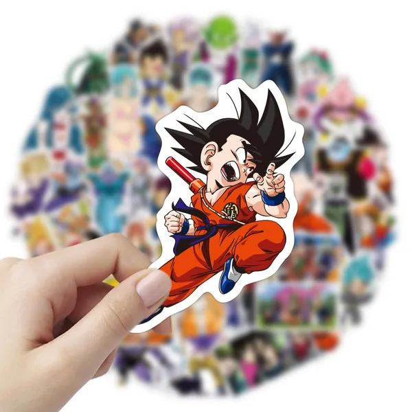 Pack_Of_50_Vinyl_Stickers_For_Laptop_Mobile_Phones_Computer_Bicycle_Bike_Luggage_Scrapbook_Guitar_Waterproof_Stickers_Dragon_Ball