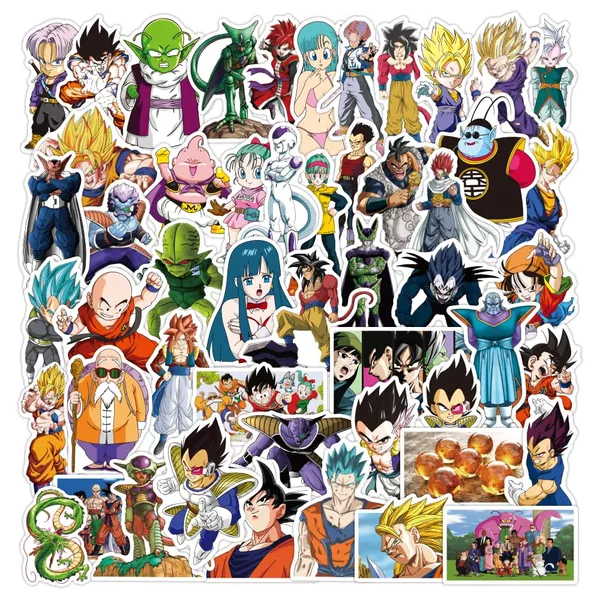 Pack_Of_50_Vinyl_Stickers_For_Laptop_Mobile_Phones_Computer_Bicycle_Bike_Luggage_Scrapbook_Guitar_Waterproof_Stickers_Dragon_Ball