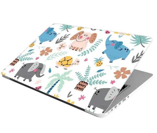 Elephant_Themed_Full_Laptop_Skin_Bubble_Free_Hd_Quality_Sticker_For_Laptops_Upto_15.6_Inch_Compatible_With