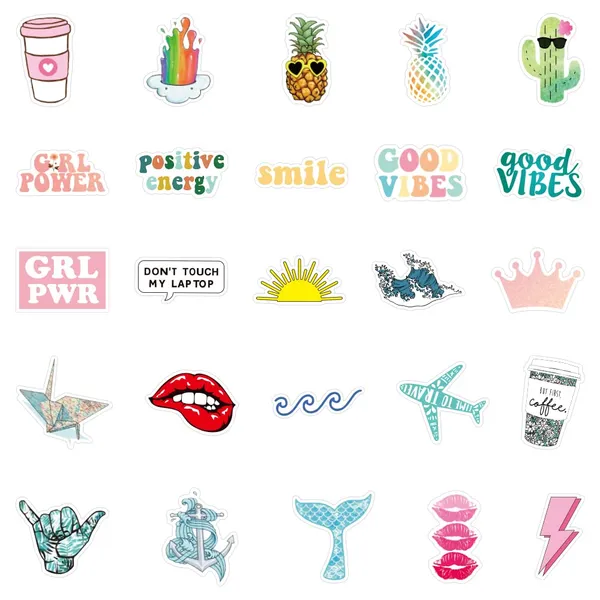 Pack_Of_50_Vinyl_Stickers_For_Laptop_Mobile_Phones_Computer_Bicycle_Bike_Luggage_Scrapbook_Guitar_Waterproof_Stickers_Girl_Power