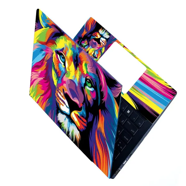 Lion_Themed_Full_Laptop_Skin_Bubble_Free_Hd_Quality_Sticker_For_Laptops_Upto_15.6_Inch_Compatible_With