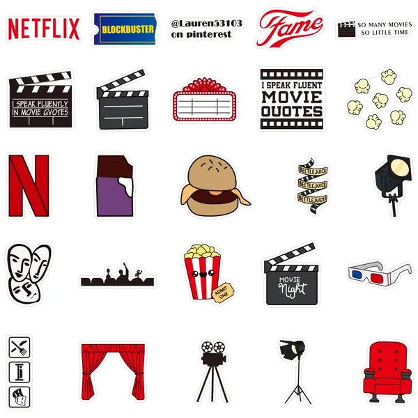 Pack_Of_50_Vinyl_Stickers_For_Laptop_Mobile_Phones_Computer_Bicycle_Bike_Luggage_Scrapbook_Guitar_Waterproof_Stickers_Movie_Party
