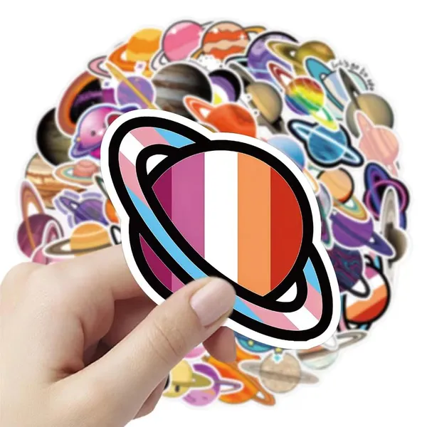 Pack_Of_60_Vinyl_Stickers_For_Laptop_Mobile_Phones_Computer_Bicycle_Bike_Luggage_Scrapbook_Guitar_Waterproof_Stickers_Planets