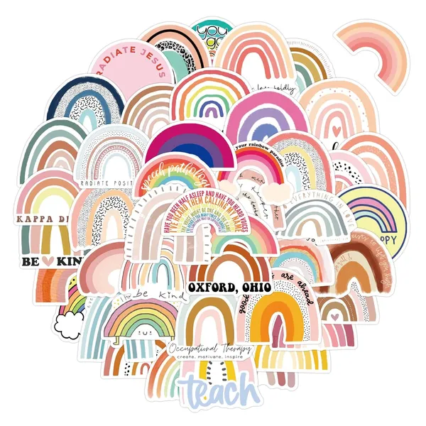 Pack_Of_50_Vinyl_Stickers_For_Laptop_Mobile_Phones_Computer_Bicycle_Bike_Luggage_Scrapbook_Guitar_Waterproof_Stickers_Rainbow