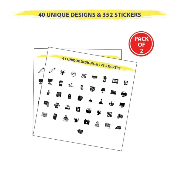 Pack_Of_352_White_Base_&_Black_Icons_Self_Adhesive_Multi_Colour_Switch_Board_Stickers_Switch_Id_Vinyl_Sticker_Decal