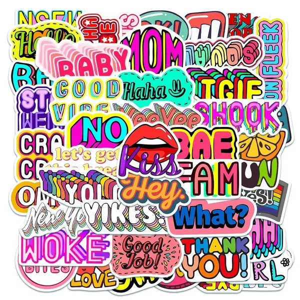Pack_Of_50_Vinyl_Stickers_For_Laptop_Mobile_Phones_Computer_Bicycle_Bike_Luggage_Scrapbook_Guitar_Waterproof_Stickers_Slang