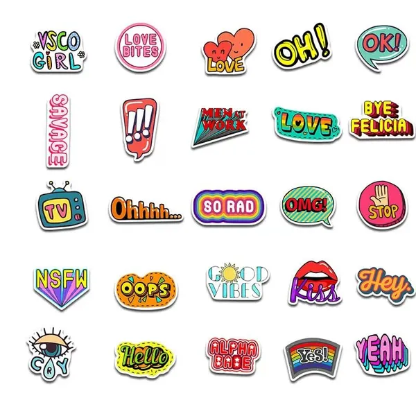 Pack_Of_50_Vinyl_Stickers_For_Laptop_Mobile_Phones_Computer_Bicycle_Bike_Luggage_Scrapbook_Guitar_Waterproof_Stickers_Slang