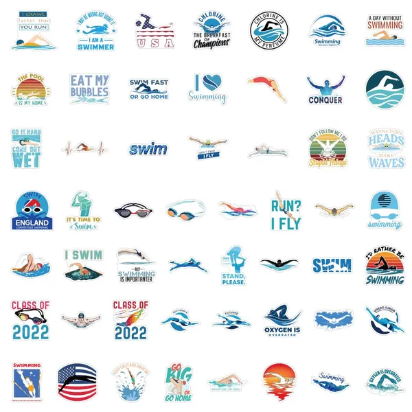 Pack_of_50_Vinyl_Stickers_For_Laptop_Mobile_Phones_Computer_Bicycle_Bike_Luggage_Scrapbook_Guitar_Waterproof_Stickers_Swim