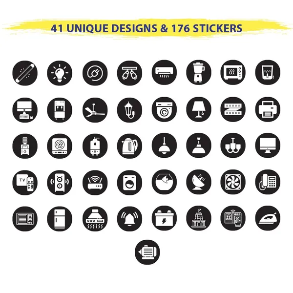 Pack_Of_352_Switch_Board_Stickers_In_Blacn_Base_and_White_Icons_|_41_Unique_Designs_|