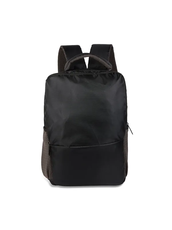Black_Polyester_Backpack_With_Laptop_Holder_For_Unisex