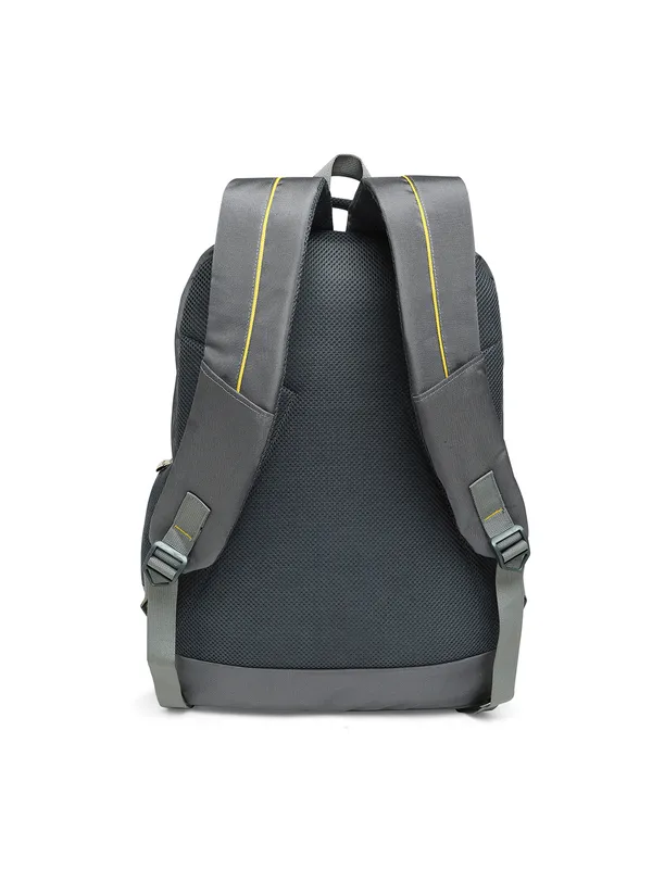 Grey_Polyester_Laptop_Backpack_With_Compression_Straps_For_Unisex