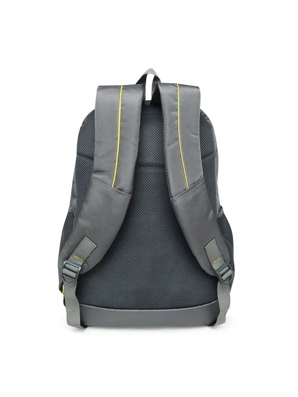 Grey_Polyester_Laptop_Backpack_With_Compression_Straps_For_Unisex