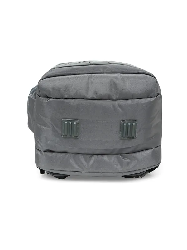 Grey_Polyester_Laptop_Backpack_With_Compression_Straps_For_Unisex