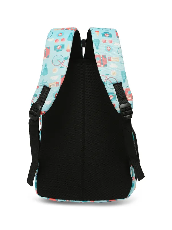 Green_Polyester_Cycle_Design_Backpack_For_Unisex