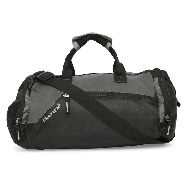 Grey_Polyester_Duffel_Gym_Bag_In_And_For_Unisex