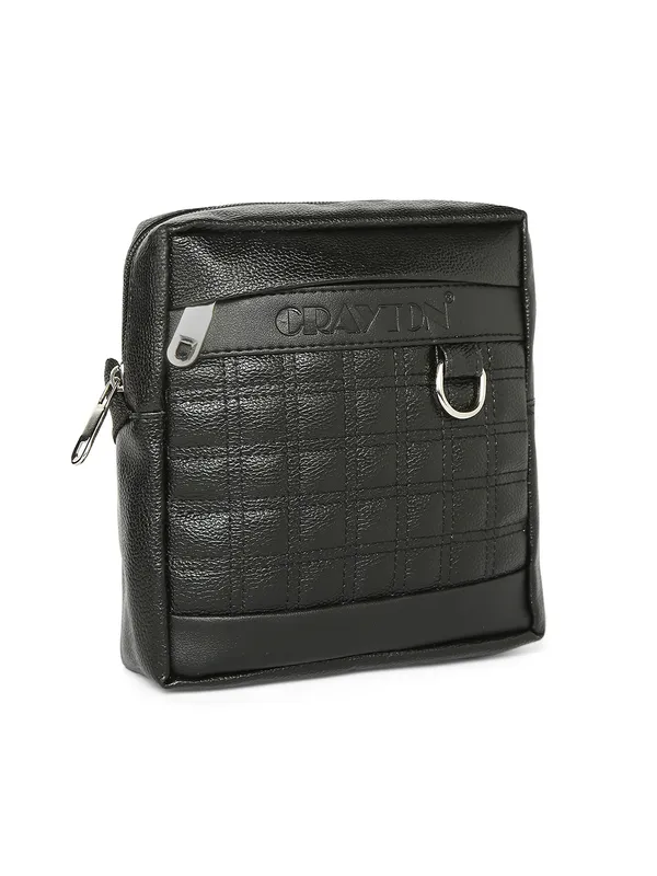 Black_Vegan_Leather_Sling_Or_Side_Bag_For_Unisex