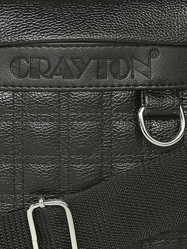 Black_Vegan_Leather_Sling_Or_Side_Bag_For_Unisex