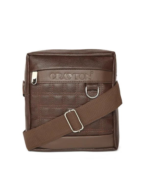 Brown_Vegan_Leather_Sling_Or_Side_Bag_For_Unisex