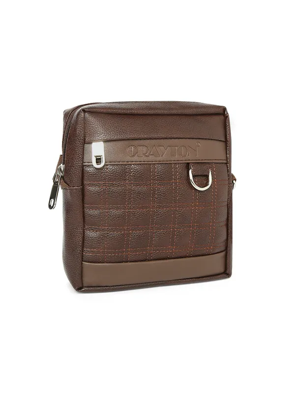 Brown_Vegan_Leather_Sling_Or_Side_Bag_For_Unisex