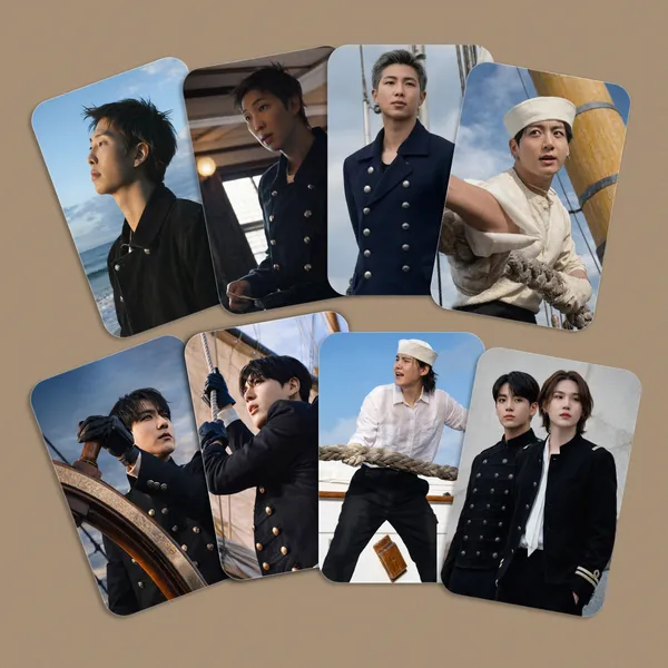 BTS_"SWIM"_Song_Concept_Double_Side_Printed_Photocards_(_Set_of_24+_1_Freebies_)
