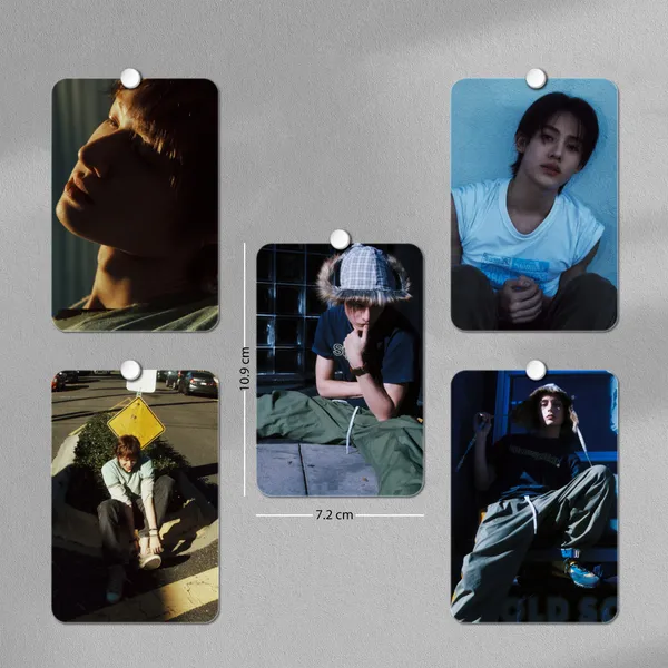 CORTIS_“GREENGREEN”_Album_Photocards_(Set_of_28_+_4_Freebies)