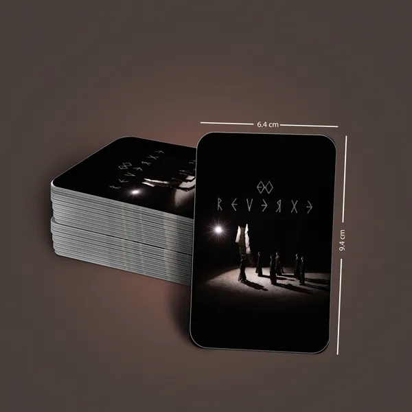 EXO_"Reverxe"_Album_Concept_Double-Side_Printed_Photocards_(Set_of_24_+_1_Freebie)