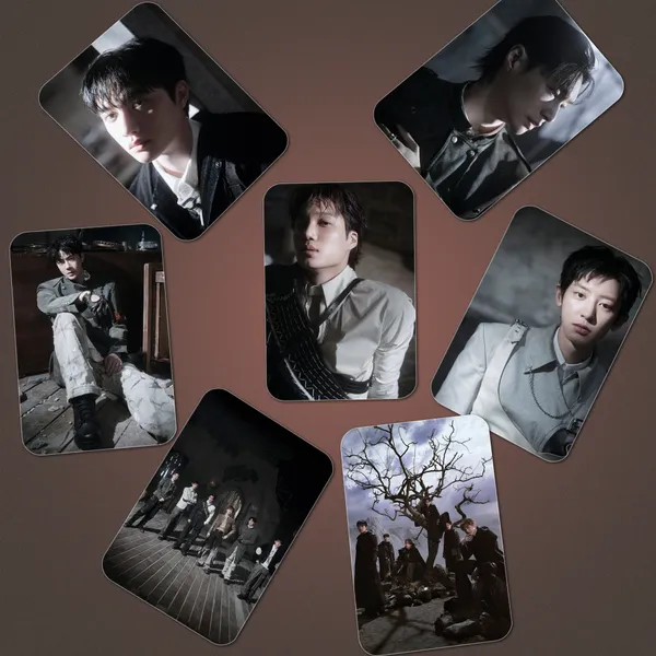 EXO_"Reverxe"_Album_Concept_Double-Side_Printed_Photocards_(Set_of_24_+_1_Freebie)