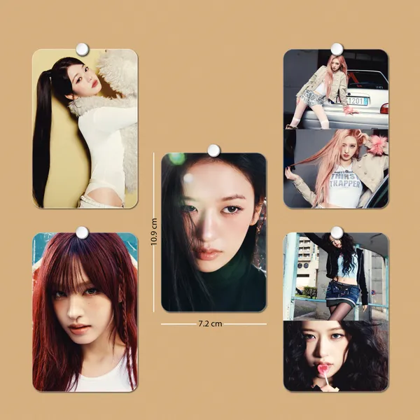 IVE_"Revive"_Album_Photo_cards_(_Set_of_12_+_4_Freebie_)