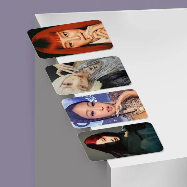 Jennie_"Ruby"_Album_Concept_Double_Side_Printed_Photocards_(_Set_of_24+_1_Freebies_)